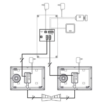 ВИДЕОДОМОН 2, Wi-Fi-БРЕЛОК на две семьи, Full HD