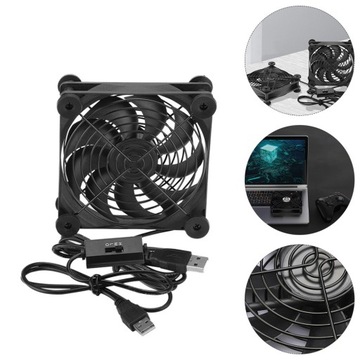 Computer Case Fan Routers Radiator 12 Cm
