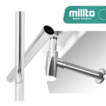 СЛИВНАЯ ТРУБА 32x300 мм СИФОН УДЛИНИТЕЛЬ для раковины Раковина Вода ХРОМ