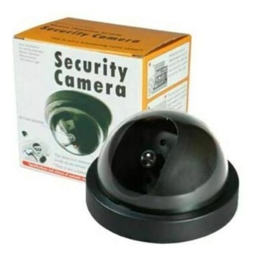 BEZPRZEWODOWA ATRAPA KAMERY PRZEMYSŁOWEJ BEZPIECZEŃSTWA DLA DOMU DIODA LED