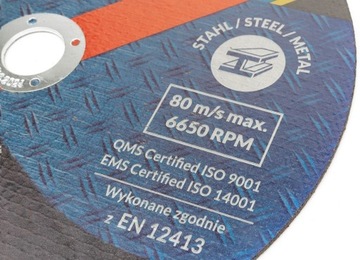 ДИСКИ РЕЖНЫЕ ПО МЕТАЛЛУ SCHMITH 230x2 ПРОЧНЫЕ С АЛМАЗНЫМИ ЧАСТЯМИ