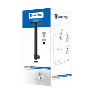Передвижное настенное/потолочное крепление для проектора весом до 2,5 кг Cabletech