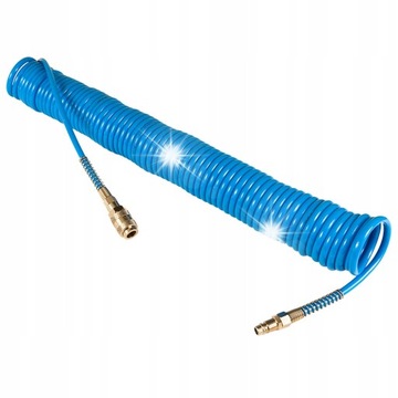Wąż spiralny 15m 12x8mm Airpress 4304211 Pneumatyczny Ciśnieniowy