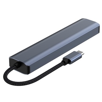BYL-2210 Адаптер USB-C/Type-C к USB-концентратору 6 в 1