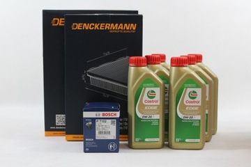 OLEJ CASTROL 0W20 6L+FILTRY VOLVO S60V40 XC60