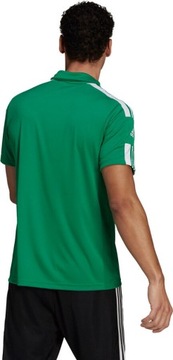 KOSZULKA MĘSKA ADIDAS SQUADRA 21 POLO ZIELONA GP6430 r L