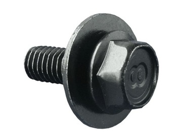 10x MAZDA ŚRUBA M6/15 Z KOŁNIERZEM PODKŁADKĄ kl 10