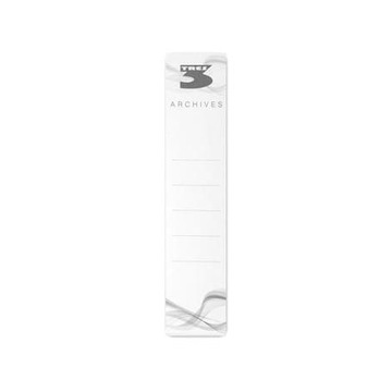 Etykieta wsuwana do segr. TRES 48x152mm a'12