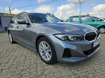 BMW Seria 3 G20-G21 Touring Plug-In Facelifting 2.0 320e 204KM 2023 BMW 320 2,0 PB 204KM hybryda LED Automat, zdjęcie 1