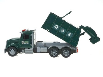 Мусоровоз, свет, звук; 36х21,5х11,5см