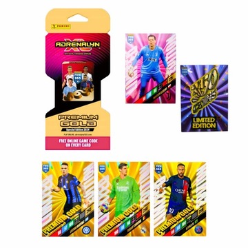 KARTY PANINI FIFA 365 ADRENALYN XL 2024 Piłkarskie BLISTER PREMIUM GOLD