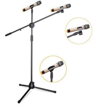 SM803 сценическая микрофонная стойка, 200 см, 2 ручки