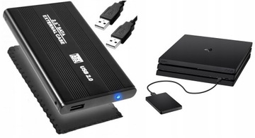 Dysk zewnętrzny 500GB USB 3.0 do konsoli PS4 * Dodatkowy zewnętrzny dysk