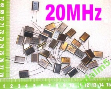 KWARC REZONATOR 20MHz 20000 metalowy z WOJSKA
