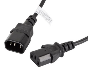 Przedłużacz kabla zasilającego IEC 320 C13 -