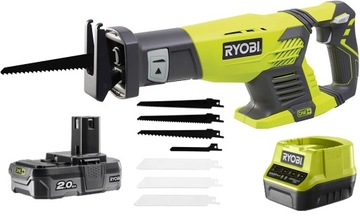 RYOBI PIŁA SZABLASTA RRS1801M 18V + NOŻYKI + 2Ah