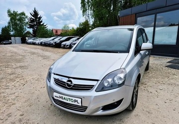 Opel Zafira B 1.8 ECOTEC 140KM 2011 Opel Zafira 1.8 BENZYNA 2x PDC 7 foteli nawigacja LIFT super okazja, zdjęcie 1