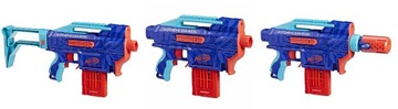 NERF ELITE 2.0 ПИСТОЛЕТ Автоматический STORMCHARGE 4В1 20 ИСКУССТВ +10 ВАФЛЕЙ