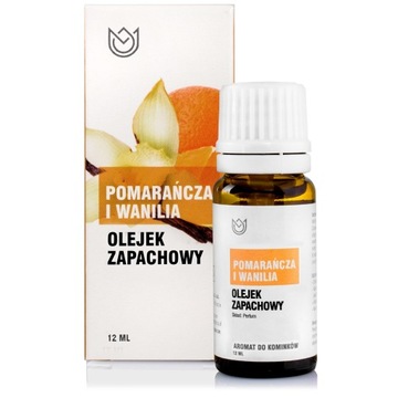 Olejek Zapachowy Pomarańcza i Wanilia Aromaty Natury Zapachowe Owocowe 10ml
