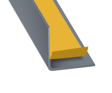 KĄTOWNIK SAMOPRZYLEPNY PCV 50x50 mm SZARY 100cm