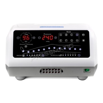 PRESSMATIC 12000D PRESOTERAPIIA DRENAŻ LIMFATYCZNY MASAŻER 12-KOMÓR