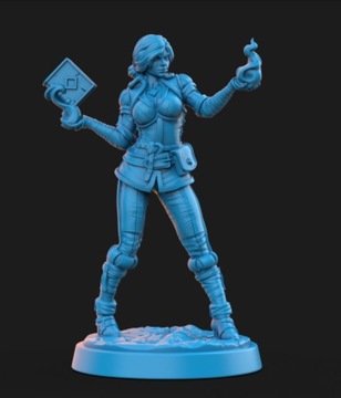 Фигурка Трисс 100 мм 4К принт Ведьмак Ведьмак