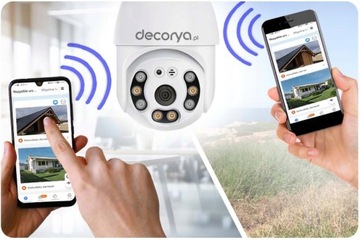 НАБОР 3х НАРУЖНЫХ ВНУТРЕННИХ КАМЕР С WIFI IP65 ДЛЯ МОНИТОРИНГА ДЛЯ ДОМАШНЕГО ОФИСА