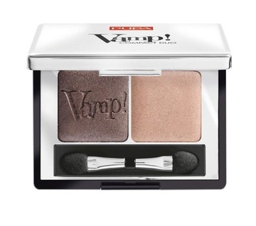 Paletka cieni do powiek Vamp! Compact Duo 004 Bronze Amber