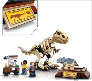 LEGO Jurassic World 76940 Выставка окаменелостей тираннозавра