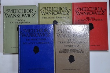WAŃKOWICZ Dzieła emigracyjne 1-5