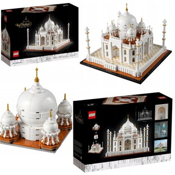 ZESTAW LEGO TAJ MAHAL WYSOKA JAKOŚĆ DETALI LEGO ARCHITECTURE TADŻ MAHAL