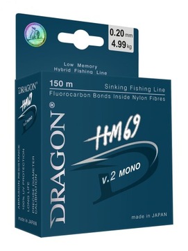 Леска Dragon HM69 PRO v.2 MONO 0.162мм/150м