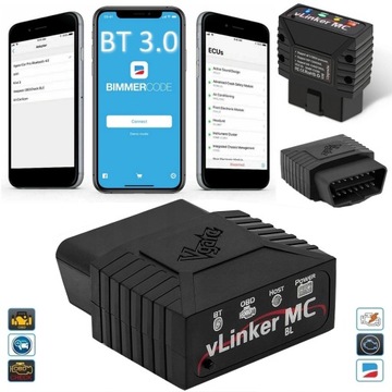 INTERFEJS DIAGNOSTYCZNY OBD2 Bimmercode Forscan MotoScan CarScanne MC VGATE