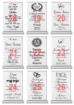 ПОДАРОК ​​НА ДЕНЬ РОЖДЕНИЯ 1-99 ГОДОВЩИНА СВАДЬБЫ МУЖУ, ЖЕНЕ, РОДИТЕЛЯМ, БАБУШКЕ И ДЕДАМ + ЧЕХОЛ