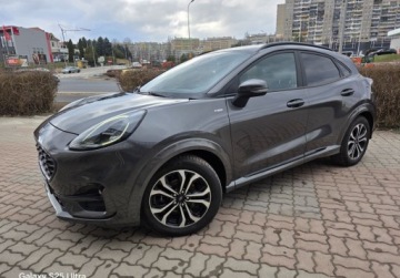 Ford Puma II Crossover 1.0 EcoBoost mHEV 155KM 2020 Ford Puma ST-Line - 155 KM - Super stan Zarejestrowany Hybryda, zdjęcie 35