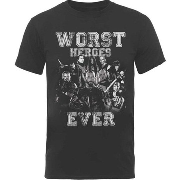 KOSZULKA Suicide Squad Worst Heroes Cotton T-Shirt