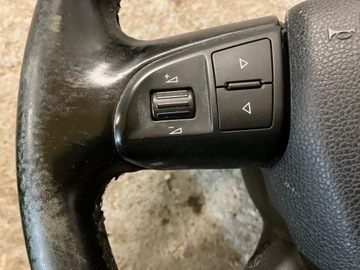 Многофункциональный кожаный руль Skoda Octavia 2 II Lift 3T0419091K