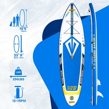 Надувная доска для серфинга Pulp Board Blue Combo