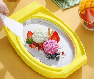 МАШИНА ДЛЯ ИЗГОТОВЛЕНИЯ ТАЙСКОГО МОРОЖЕНОГО в ПОДАРОЧНЫХ ФОРМАХ