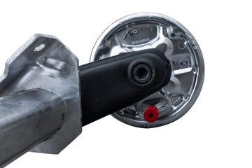 Oś hamowana AL-KO do przyczepy podłodziowej 1000kg 1870mm 1355mm 5x112