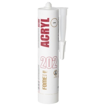 Akryl szpachlowy acryl biały malowalny 310 ml Fome Flex