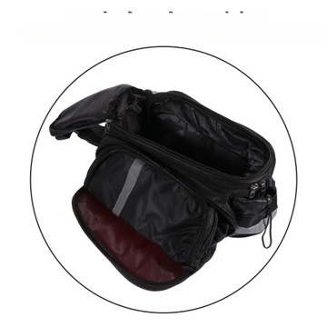 ЗАДНЯЯ СУМКА ДЛЯ ВЕЛОСИПЕДА КРАСНАЯ 28X32CM