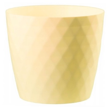 Doniczka osłonka Cristal 18 cm ekri