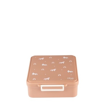 Zestaw termos i śniadaniówka Citron unicorn blush pink
