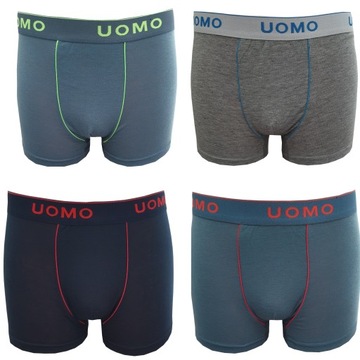 10 × UOMO MEN'S BOXER Шорты XXL, хлопковые трусики