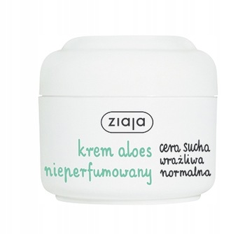 ZIAJA BIO ALOESOWY KREM NIEPERFUMOWANY 50ML