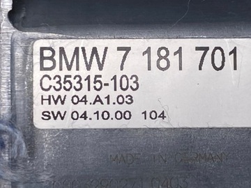 MOTOR ZVEDÁNÍ OKNO LEVÝ PŘEDNÍ BMW 7 G11 G12 7181701