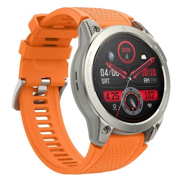 Smartwatch Męski Hagen HC87.111.538 pomarańczowy pasek