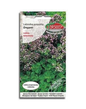 Oregano Lebiodka pospolita 2g nasiona zioła