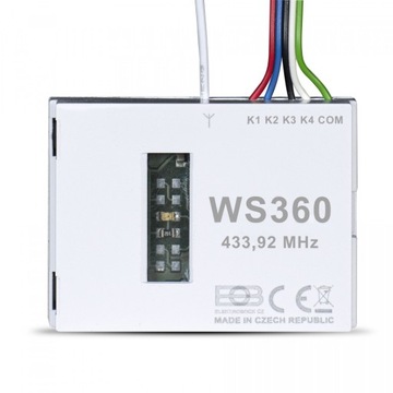 Bezprzew. wyłącznik czasowy pod przełącznik WS360